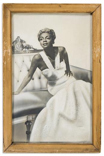 (ENTERTAINMENT--MUSIC.) Jet Magazine poster and photograph of singer Joyce Bryant.